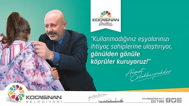 Çolakbayrakdar, gönül belediyeciliğinin en iyi örneğini sergiledi!