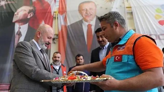 Kocasinan'da bayramlaşma...