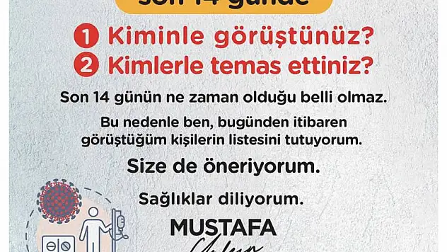 Başkan'dan Corona için çok önemli duyuru...