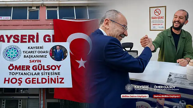 Başkan Gülsoy'u böyle karşıladılar