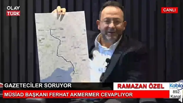 Başkan haritayla gösterdi... Bu proje olursa Adana 60 km kısalacak!
