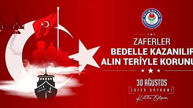 Başkan Kalkan: Zaferler bedelle kazanılır, alın teriyle korunur