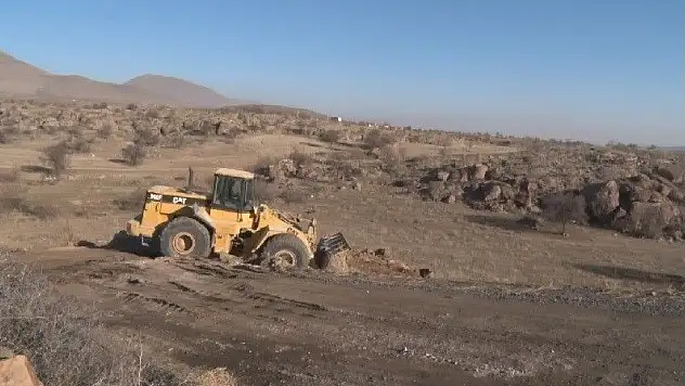 Başkan Karayol çevre yolu çalışmalarını inceledi
