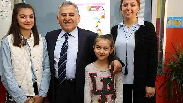 Başkan Memduh Büyükkılıç'ın teşekkür ziyareti