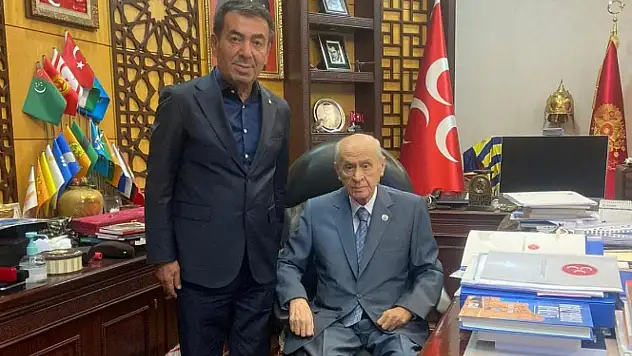 Başkan Metin'den Genel Başkan Bahçeli'ye ziyaret