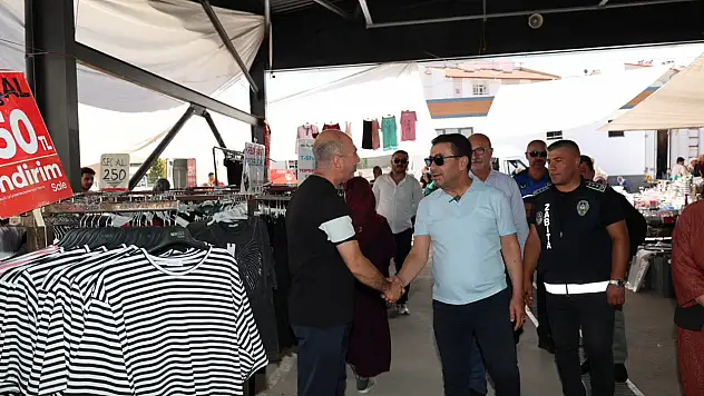 Başkan Metin'in yoğun mesaisi