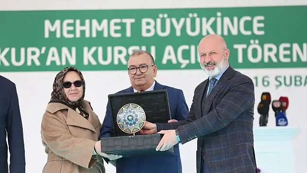Başkan müjdeyi açılışta verdi