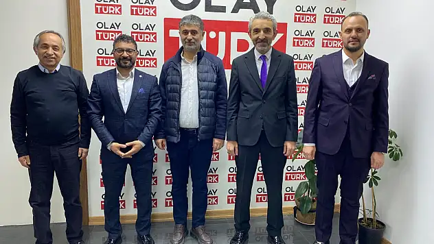 Başkan Navruz'dan Olay'a ziyaret...
