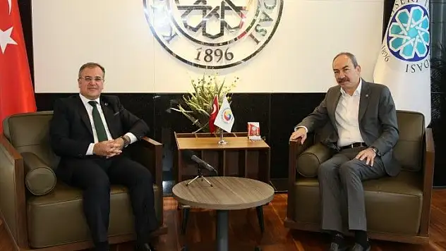 Başkan Özdoğan'dan Gülsoy Ve Nursaçan'a Ziyaret