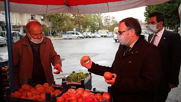Başkan Özdoğan'dan koronavirüs denetimi