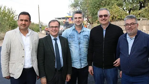 Başkan Özdoğan, 'Kış öncesi vatandaşlarımıza rahat bir ulaşım ağı sunuyoruz'