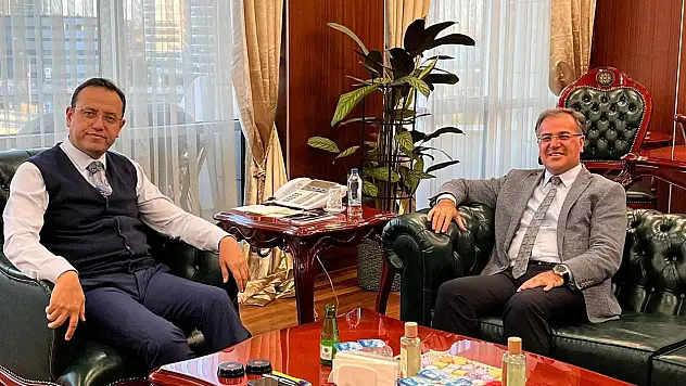 Başkan Özdoğan başkentte