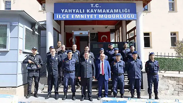 Başkan Öztürk'ten Polis Haftası ziyareti...