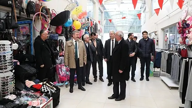 Başkan Palancıoğlu İldem Çarşı esnafıyla buluştu