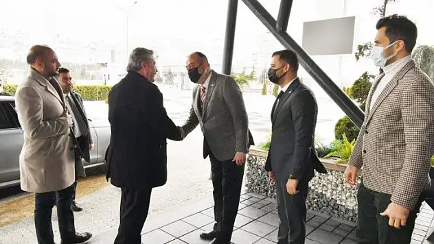 Başkan Palancıoğlu'ndan Başkan İmamoğlu'na ziyaret