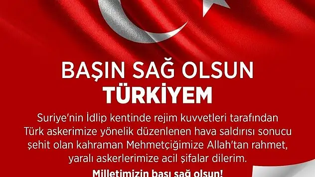 Başkan Palancıoğlu'ndan Eski Belediye Başkanına başsağlığı mesajı