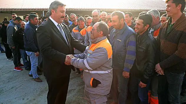 Başkan Palancıoğlu'ndan personele veda