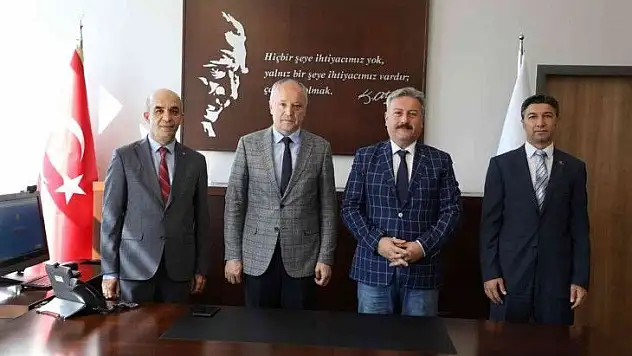 Palancıoğlu Tapu ve Kadastro'yu ziyaret etti