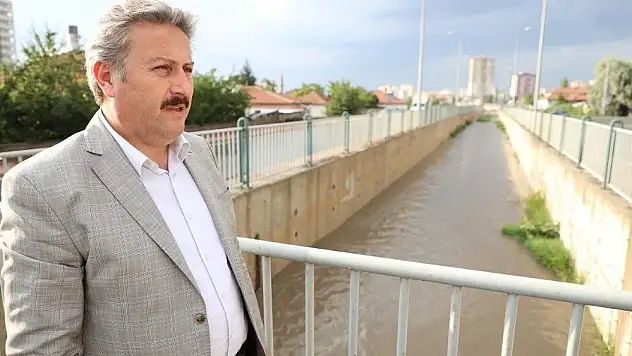 Başkan Palancıoğlu taşkın kanallarını inceledi
