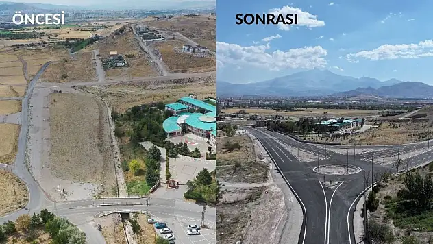 Başkan paylaştı! Öncesi ve sonrası böyle