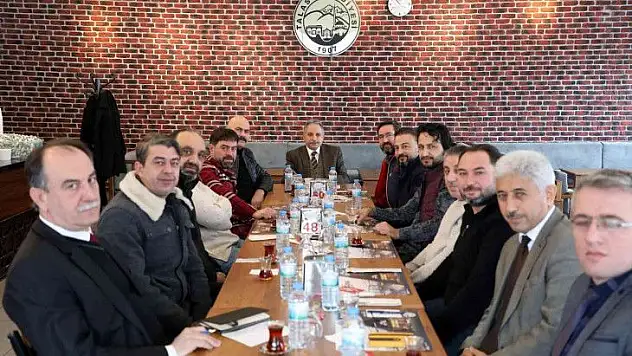 Başkan Yalçın'dan esnaf buluşmaları