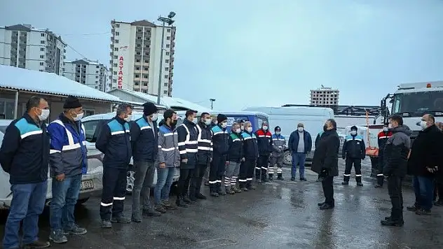 Başkan Yalçın'dan moral ziyareti