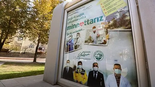 Başkan Yalçın'dan 'Minnetarız' ilanı