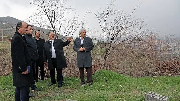 Başkan Yalçın'dan teknik inceleme
