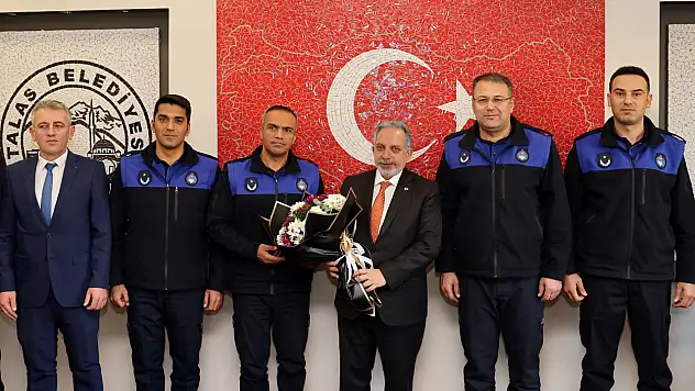 Başkan Yalçın'dan Zabıta Haftası'nda özveri vurgusu