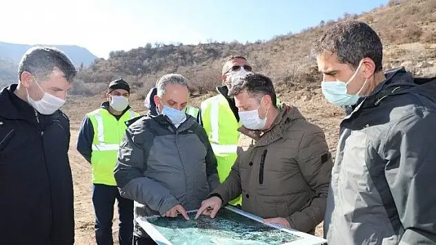 Zincidere Göleti Mesire Alanında inceleme