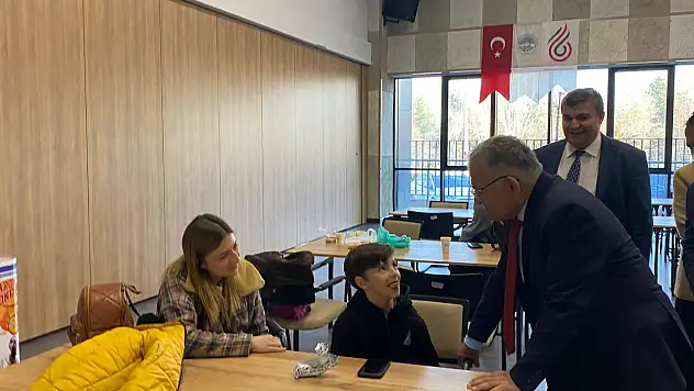 Başkandan 'özel' ziyaret