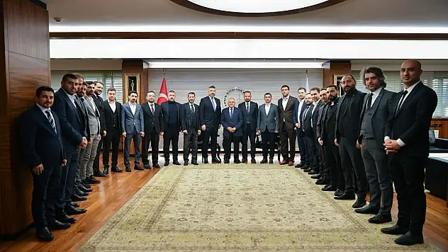 Başkanlar Büyükşehir'de buluştu
