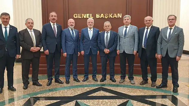 Başkanlardan Ankara'da dikkat çeken ziyaret