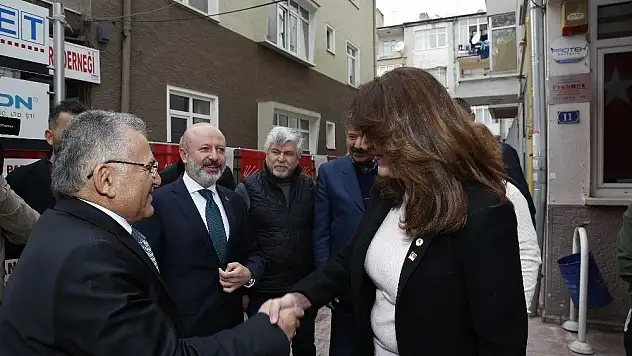 BAŞKANLARDAN CHP VE İYİ PARTİ'YE ZİYARET
