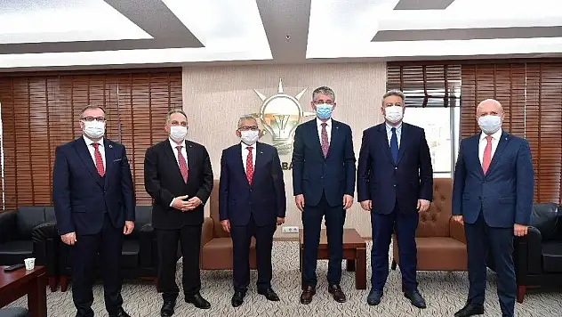 Başkanlardan Çopuroğlu'na 'Hayırlı Olsun' ziyareti