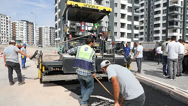 Battalgazi'de asfalt çalışmaları başladı