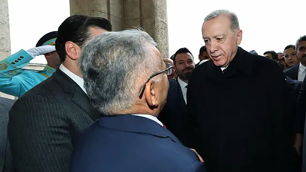 Beklenen buluşma gerçekleşti! Büyyükkılıç, Erdoğan ile tokalaştı