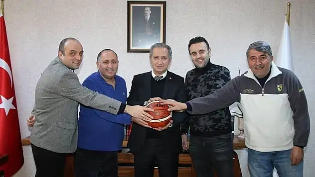 Bellona Kayseri Basketbol il Milli Eğitim Müdürü'nü ziyaret etti
