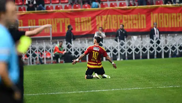 Kayserispor'da Benhur Keser'den 3. gol sevinci