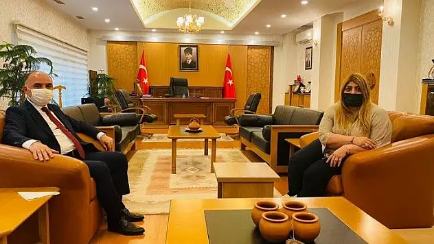 Gözbaşı, Vali Şehmus Günaydın'ı ziyaret etti