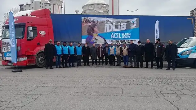 Beşir Derneği, İdlib'e 1 tır insani yardım malzemesi gönderdi
