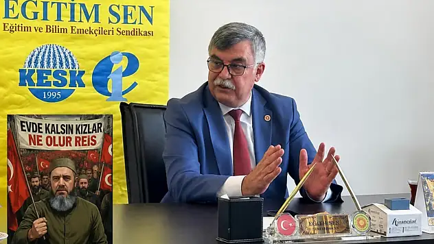 Beydilli'ye bir tepki de Eğitim Sen'den