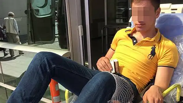 Tramvay'da tartışma kanlı bitti