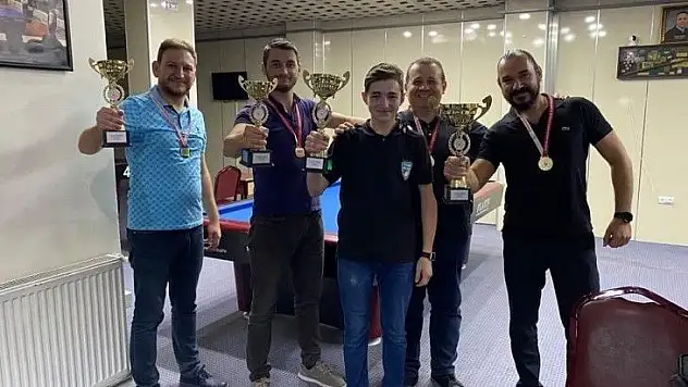 Bilardo il birinciliği tamamlandı
