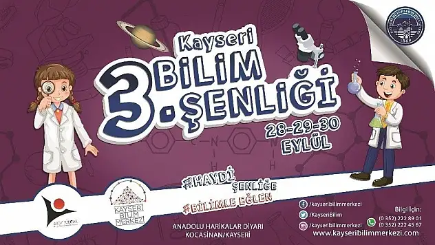 Bilim Şenliği Başlıyor
