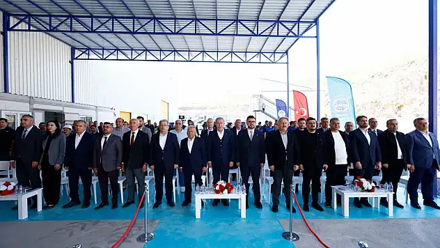 Bin 200 ton evsel atığı işleyecek tesis açıldı!