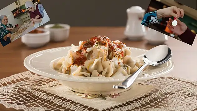 Bir kaşığa 40 mantı sığdırana altın verildi