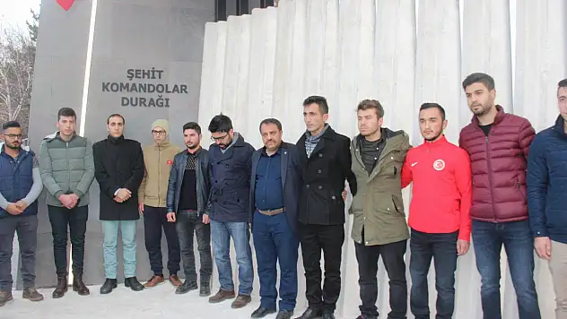 Bir yıl sonra hain saldırının gerçekleştiği yerde buluştular