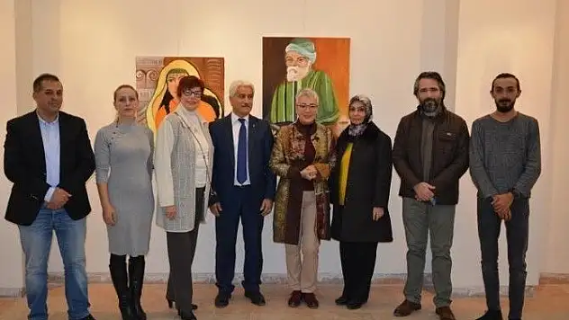 Bir Zamanlar Selçuklu 'Denizkızı İlahisi' Sergisi açıldı