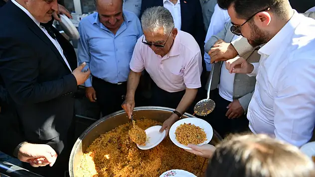 Birlik ve beraberlik Kıranardı'nda pilavla pekişti